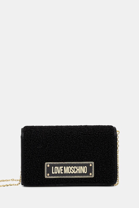 Kabelka Love Moschino černá barva, JC4379PP0NKS100A