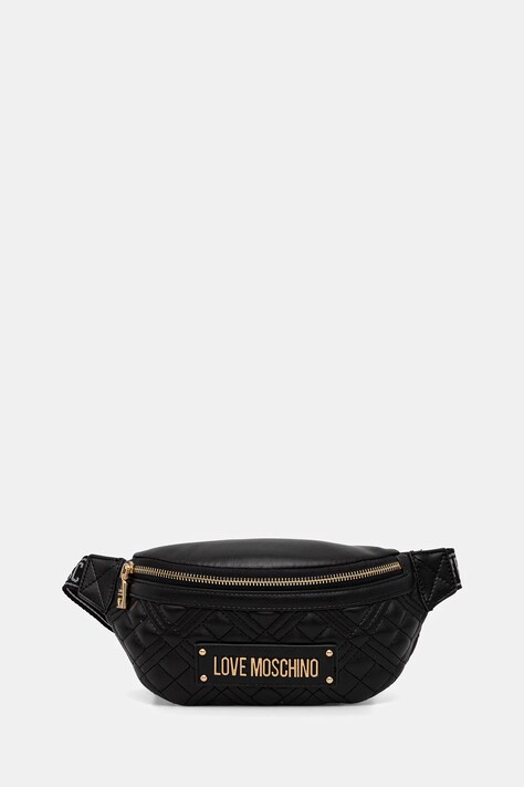 Love Moschino borsetă culoarea negru, JC4003PP0NLA0000