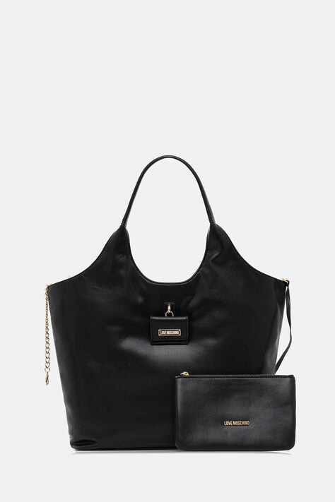 Love Moschino torebka kolor czarny JC4392PP0NKN0000