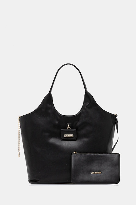 Love Moschino torebka kolor czarny JC4392PP0NKN0000