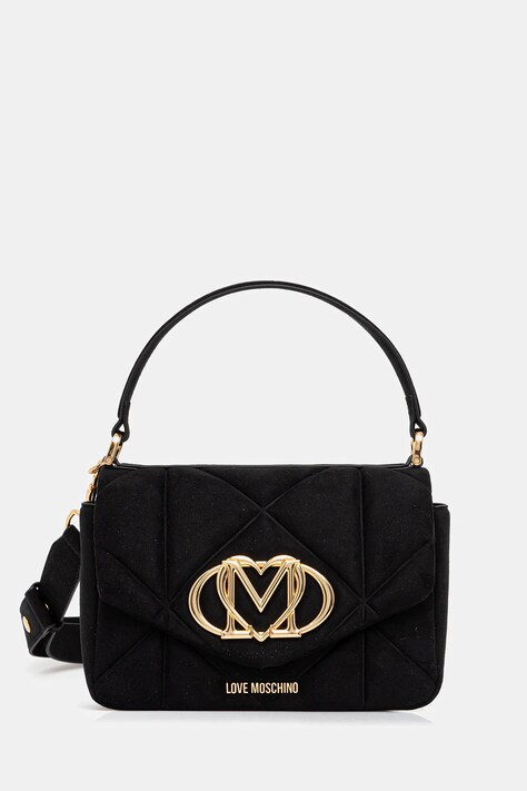 Love Moschino torebka kolor czarny JC4317PP0NKE0000