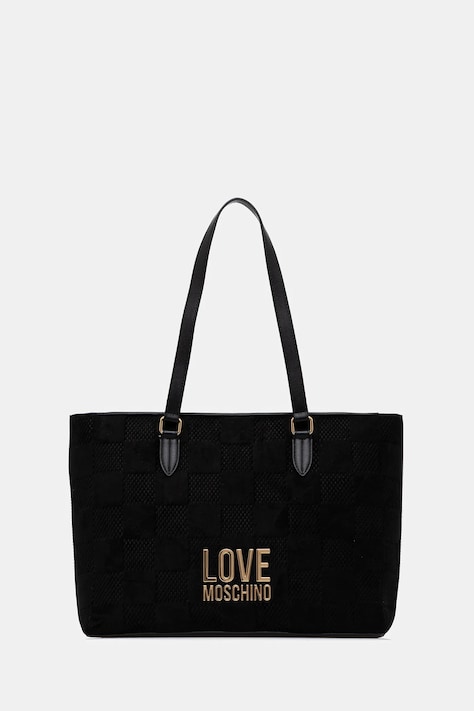 Love Moschino torebka kolor czarny JC4123PP0NKB100A