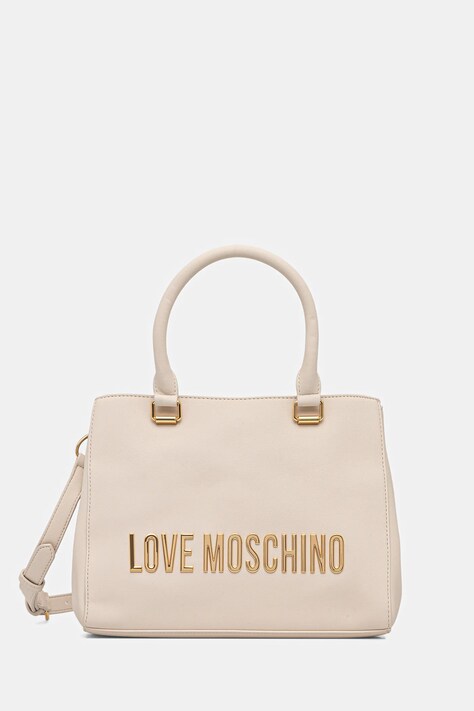 Love Moschino torebka kolor beżowy JC4022PP0NKD0110