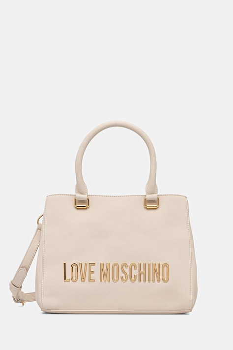 Love Moschino torebka kolor beżowy JC4022PP0NKD0110