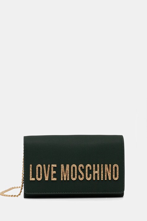 Love Moschino torebka kolor zielony JC4121PP0NKD085A