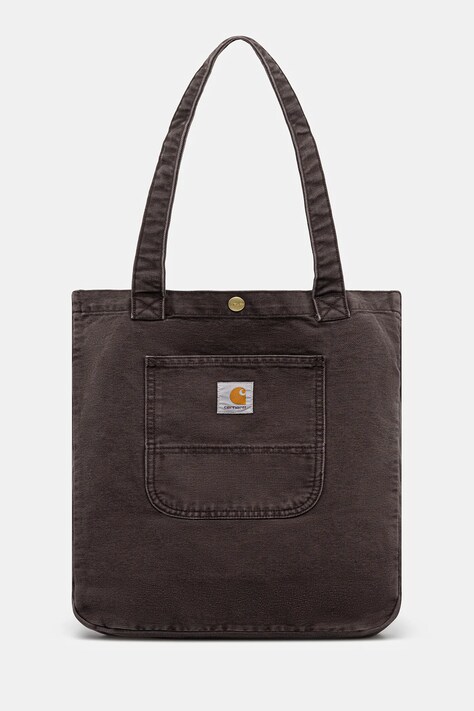 Carhartt WIP torebka bawełniana Bayfield Tote kolor brązowy I035688.474O