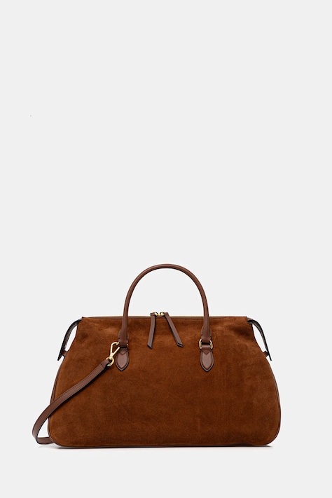 Замшевая сумочка Pollini цвет коричневый PC4406PP0N QD1