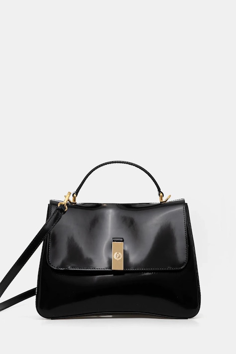 Кожаная сумочка Pollini цвет чёрный PC4417PP0N QB1
