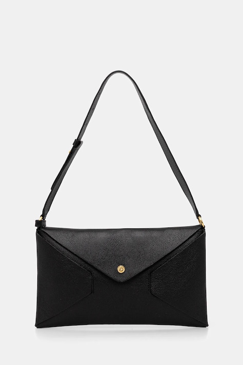 Pollini borsa a mano in pelle colore nero PC4413PP0N QC0