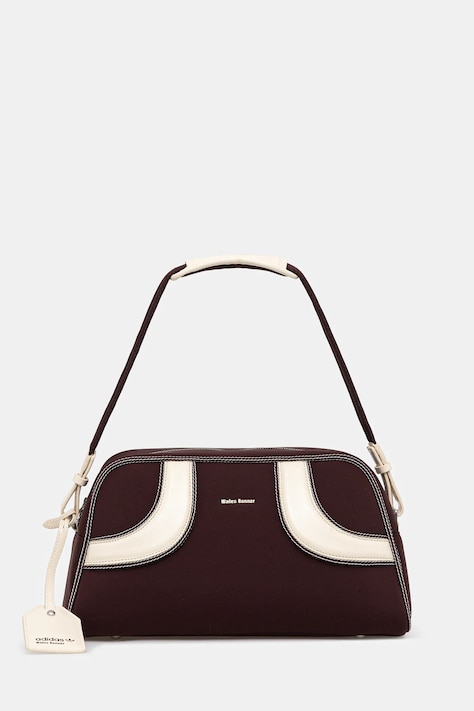 Kabelka adidas Originals x Wales Bonner Bwl Bag M vínová barva, KB2325