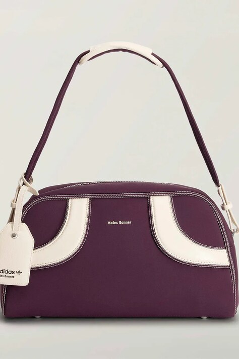 Чанта adidas Originals x Wales Bonner Bwl Bag M в бордо KB2325