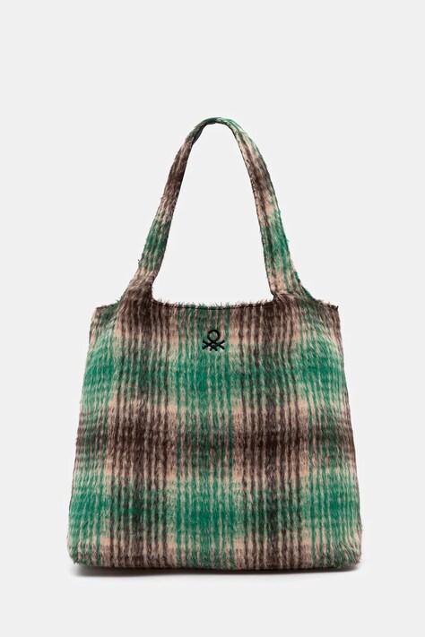 United Colors of Benetton torebka dwustronna kolor zielony 6I4BDY08N