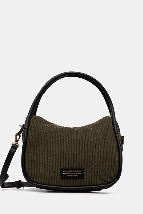 Τσάντα United Colors of Benetton χρώμα: πράσινο, 6X99DY08Q