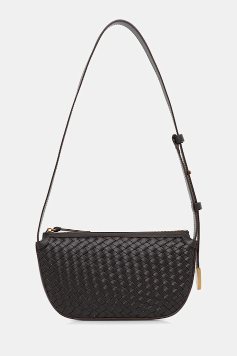 Sessun torebka skórzana kolor brązowy 25102019