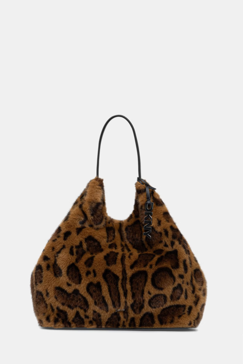 DKNY torebka shopper damska PAULA brązowa R53ADE48