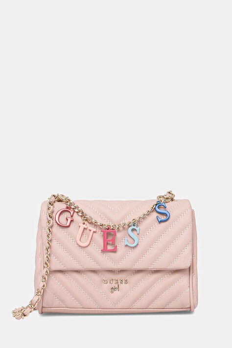 Guess torebka kolor różowy J4YZ45 WFZL0