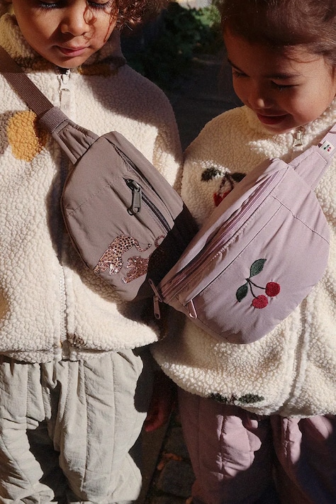 Konges Sløjd marsupio bambino/a JUNO BUMBAG colore rosa KS103485