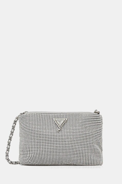 Guess torebka dziecięca kolor srebrny J5BZ15 WG830