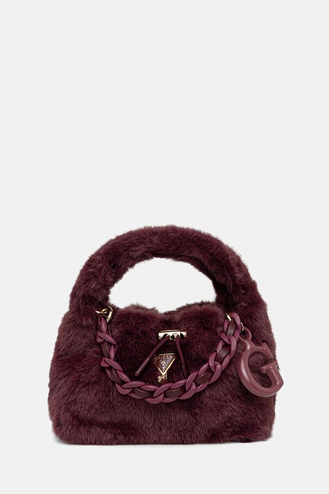 Guess torebka kolor bordowy J5BZ24 W3210