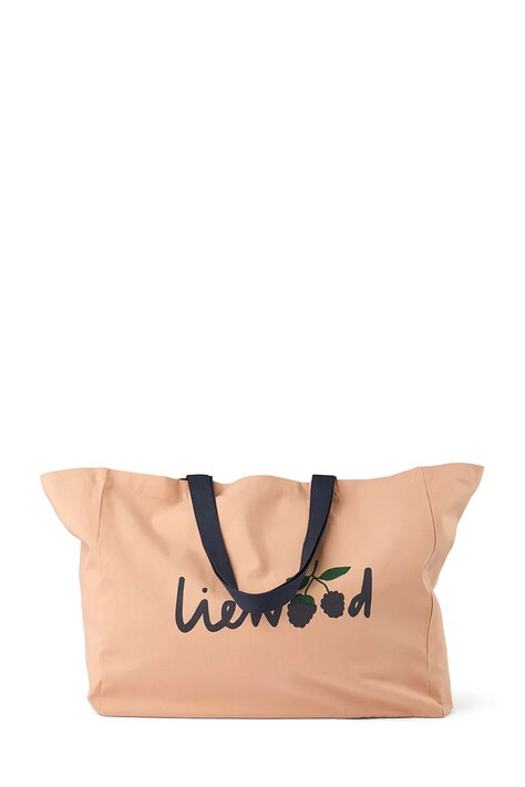 Liewood torebka bawełniana Maxi Totebag kolor pomarańczowy LW14739