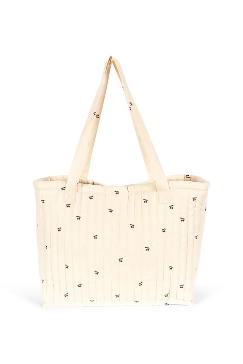 Konges Sløjd torba MOLLY QUILTED BAG kolor beżowy KS103925
