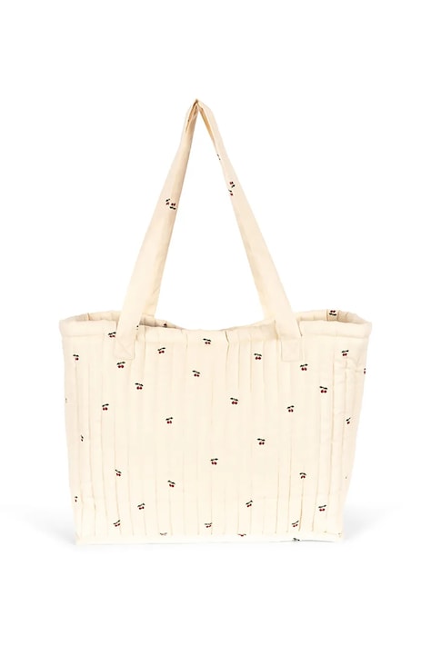 Taška Konges Sløjd MOLLY QUILTED BAG béžová barva, KS103925