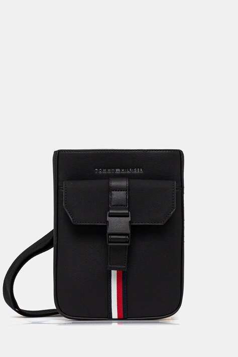 Tommy Hilfiger saszetka kolor czarny AM0AM13480