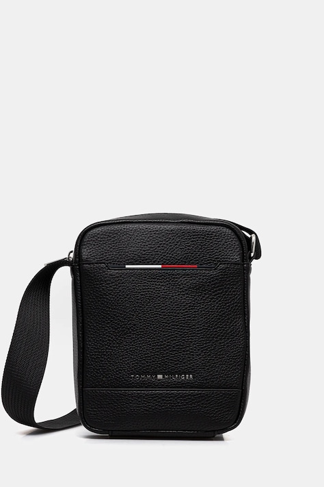 Malá taška Tommy Hilfiger čierna farba, AM0AM13486