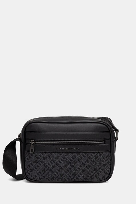 Tommy Hilfiger saszetka kolor czarny AM0AM13494