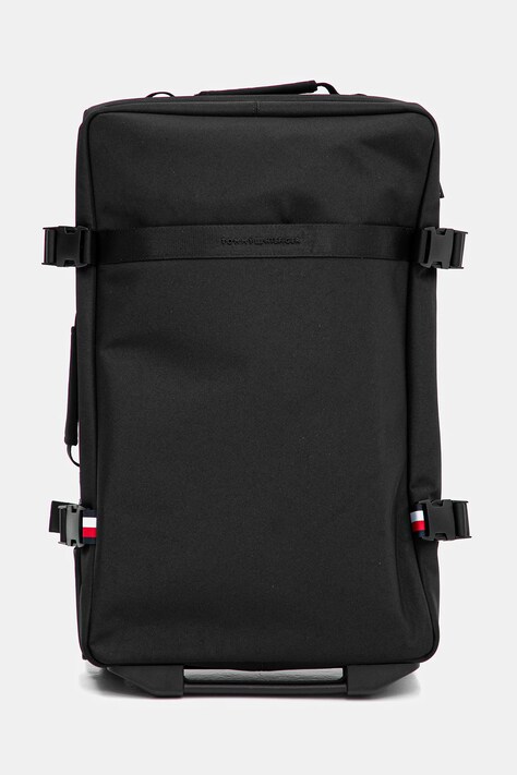Tommy Hilfiger valiză culoarea negru, AM0AM13474