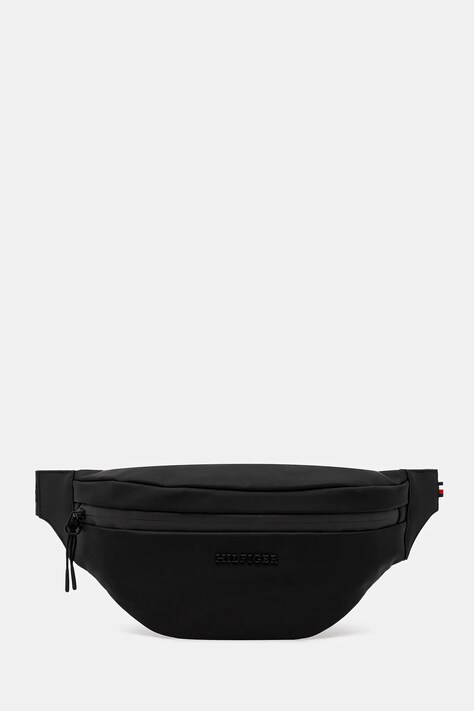Tommy Hilfiger borsetă culoarea negru, AM0AM13500