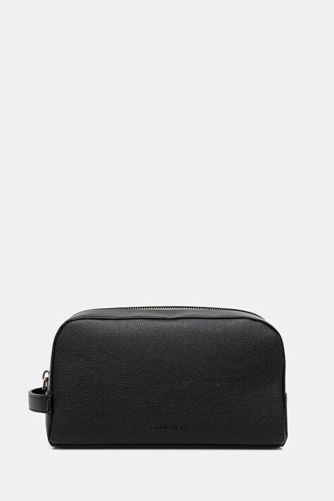 Calvin Klein punga cosmetice culoarea negru, LV04D1036G