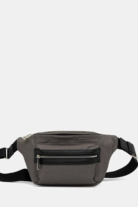 Calvin Klein borsetă culoarea gri, LV04D3073G
