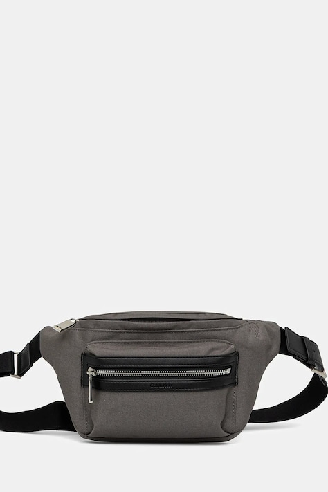 Calvin Klein borsetă culoarea gri, LV04D3073G