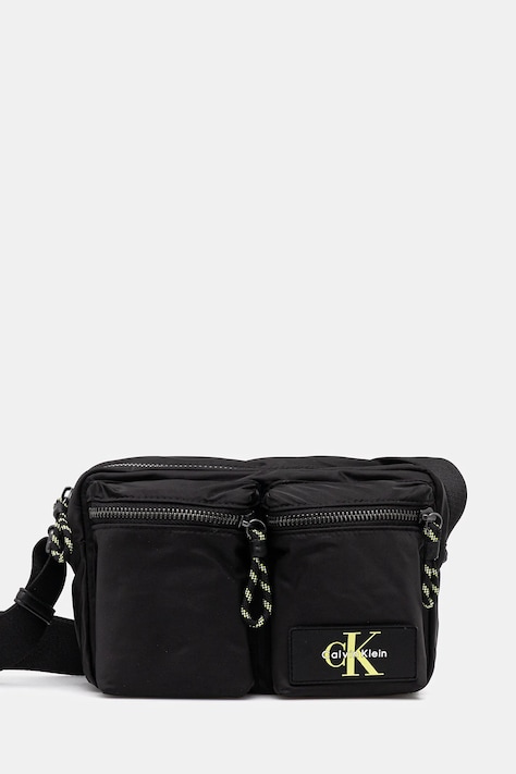 Torbica za okoli pasu Calvin Klein črna barva, LV04G3178G