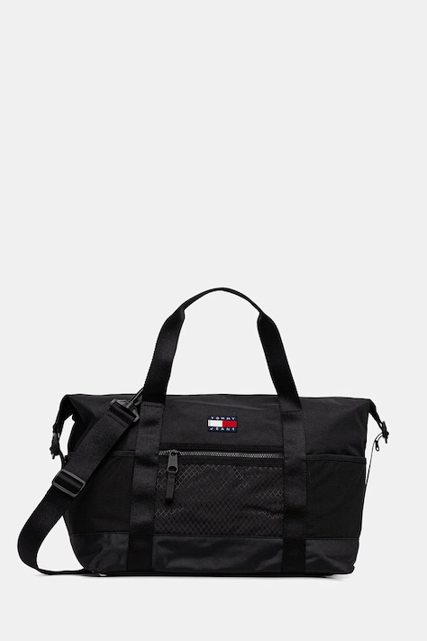Tommy Jeans geantă culoarea negru, AM0AM13405