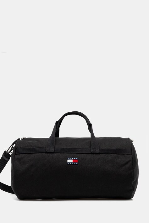 Taška Tommy Jeans černá barva, AM0AM13406