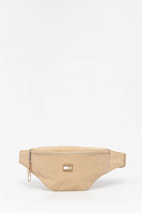 Tommy Jeans borsetă culoarea bej, AM0AM13549