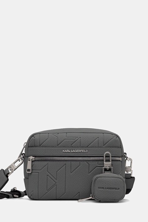 Сумка Karl Lagerfeld колір сірий A3M30298