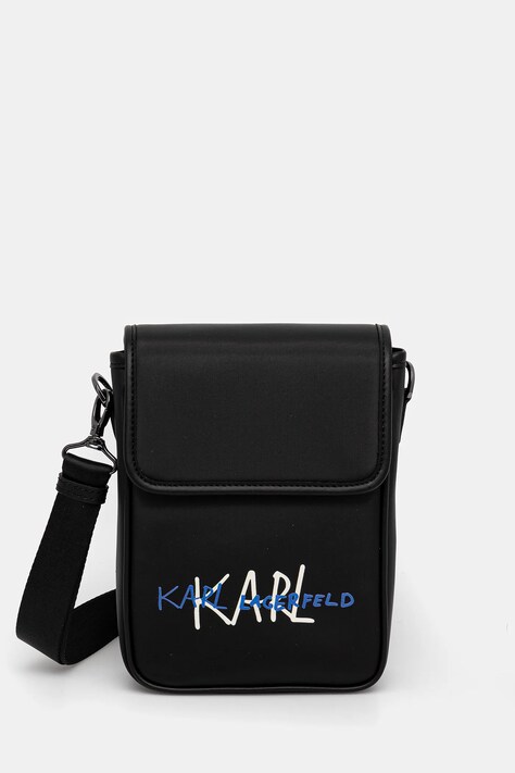 Malá taška Karl Lagerfeld čierna farba, 553114.805922