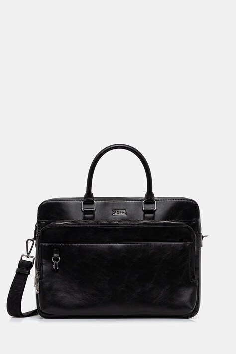 Torba Guess BOSTON boja: crna, HMBOCA P5338