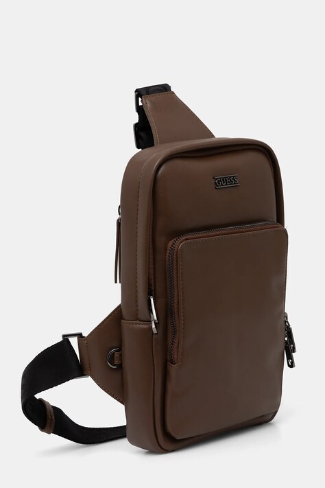 Рюкзак Guess BOSTON цвет коричневый маленький однотонный HMBOCA P5326