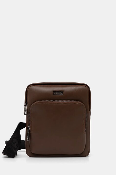 Guess borsetă BOSTON culoarea maro, HMBOCA P5323