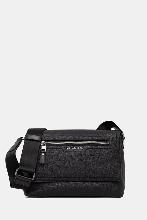 Шкіряна сумка Michael Kors HUDSON колір чорний 33T5LHDM0L