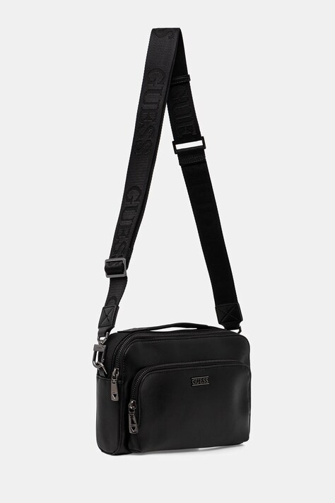Guess saszetka BOSTON kolor czarny HMBOCA P5439