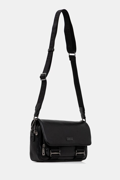 Guess saszetka BOSTON męski kolor czarny HMBOCA P5464