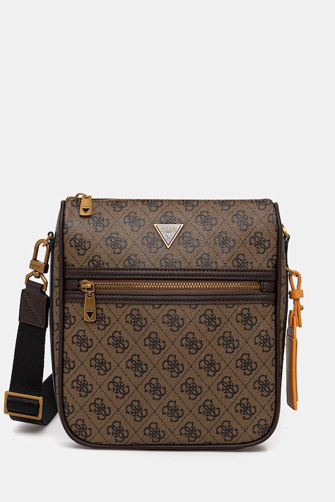 Σακίδιο Guess MILANO χρώμα: καφέ, HMMILO P5417