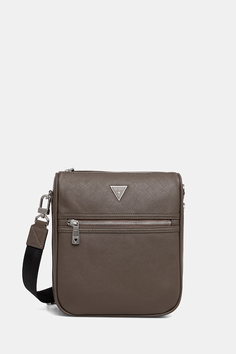 Guess saszetka MILANO kolor brązowy HMMISA P5417