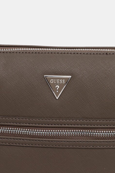 Guess saszetka MILANO kolor brązowy HMMISA P5417