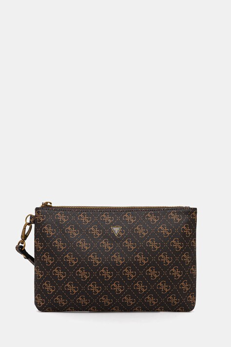 Guess saszetka MILANO kolor brązowy PMHULO P5238